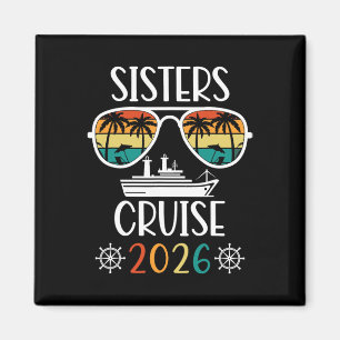 Schwestern-Trip 2026 Frauen-Wochenend-Kreuzfahrt-U Magnet