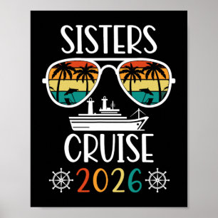 Schwestern-Trip 2026 Frauen-Wochenend-Kreuzfahrt-U Poster