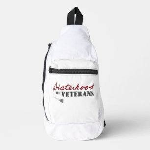Schwestern von Veteranen Militär Stolz Design Crossbody Bag