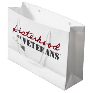 Schwestern von Veteranen Militär Stolz Design Große Geschenktüte