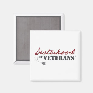 Schwestern von Veteranen Militär Stolz Design Magnet