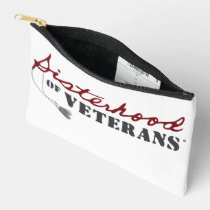 Schwestern von Veteranen Militär Stolz Design Zubehörtasche