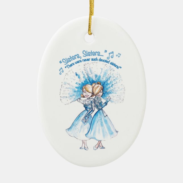 Schwestern Weihnachtsschmuck von Heather French He (Vorne)