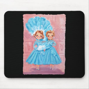 Schwestern Weiße Weihnachten Film 1954 Xmas Schnee Mousepad