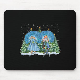 Schwestern Weiße Weihnachten Film 1954 Xmas Schnee Mousepad