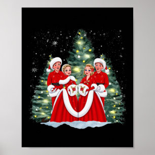 Schwestern Weiße Weihnachten Film 1954 Xmas Schnee Poster