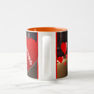 Schwestern Zweifarbige Tasse