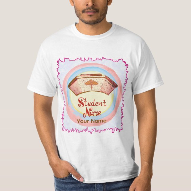 Schwesternkappe für Schüler  T-Shirt (Vorderseite)