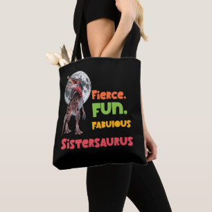 Schwesternsaurus Matching Schwestern Dino Squad De Tasche