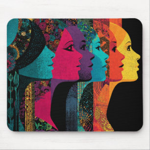 Schwesternschaft, die ins Unendliche blickt Mousepad