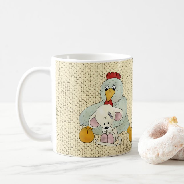 Schwestertasse personalisiert kaffeetasse (Mit Donut)