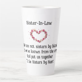 Schwiegermädchen nach Herzkaffee/Latte-Tasse Milchtasse