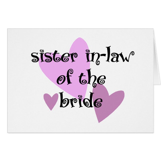 Schwiegerministerin der Braut (Vorderseite (Horizontal))