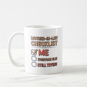Schwiegermutter-Checkliste Lieblings-Schwiegersohn Kaffeetasse