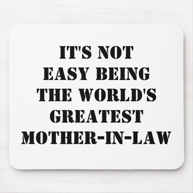 Schwiegermutter Mousepad (Vorne)