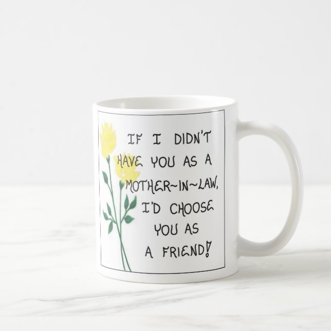 Schwiegermutter-Tasse Kaffeetasse (Rechts)