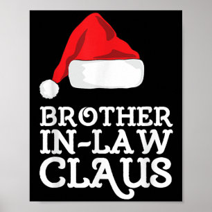Schwiegersohn Claus Weihnachten Santas Pajama Fami Poster