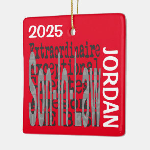 Schwiegersohn Extraordinaire BENUTZERDEFINIERT Keramikornament