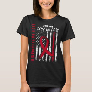 Schwiegersohn Multiple Myelom-Bewusstsein Amerikan T-Shirt