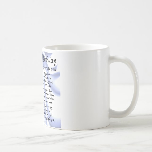 Schwiegersohngedicht - alles- Gute zum Kaffeetasse (Rechts)