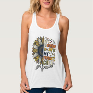 Schwiegertochter Lieblingskind Sonnenblume Vintage Tank Top