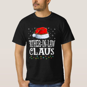 Schwiegervater Weihnachts-Weihnachtsmannmütze T-Shirt