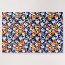 schwierig | Katzengesicht Ingwer graues Haustier