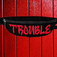 SCHWIERIG | Red Graffiti Fanny Pack