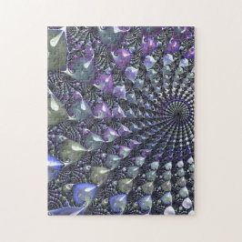 Schwieriges Fraktalpuzzlespiel