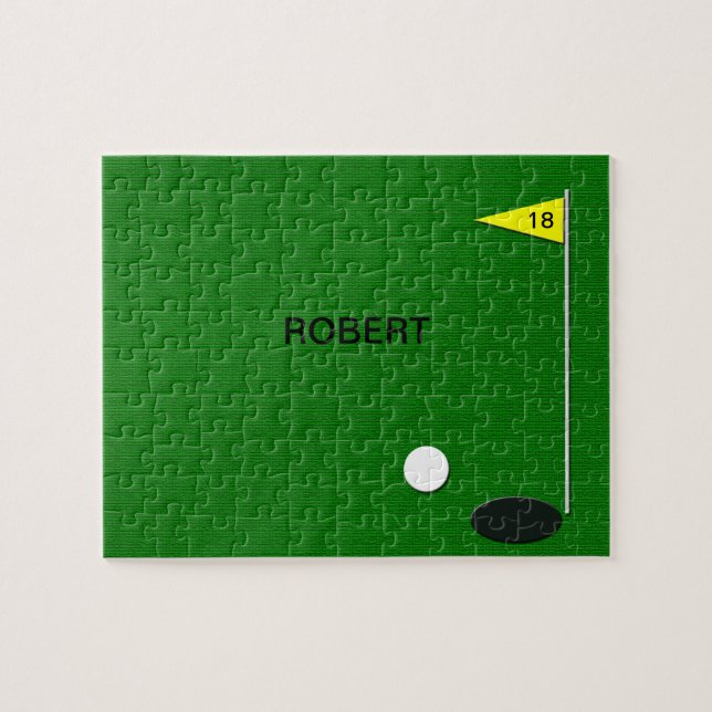 Schwieriges Golf-Puzzle (Horizontal)