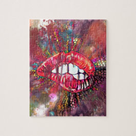 Schwieriges Lips Jigsaw Puzzle