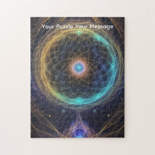 Schwieriges Puzzle "Cosmic Swirls"