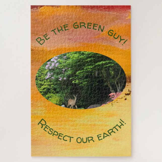 Schwieriges Rätsel: Sei der grüne Typ (Vertikal)