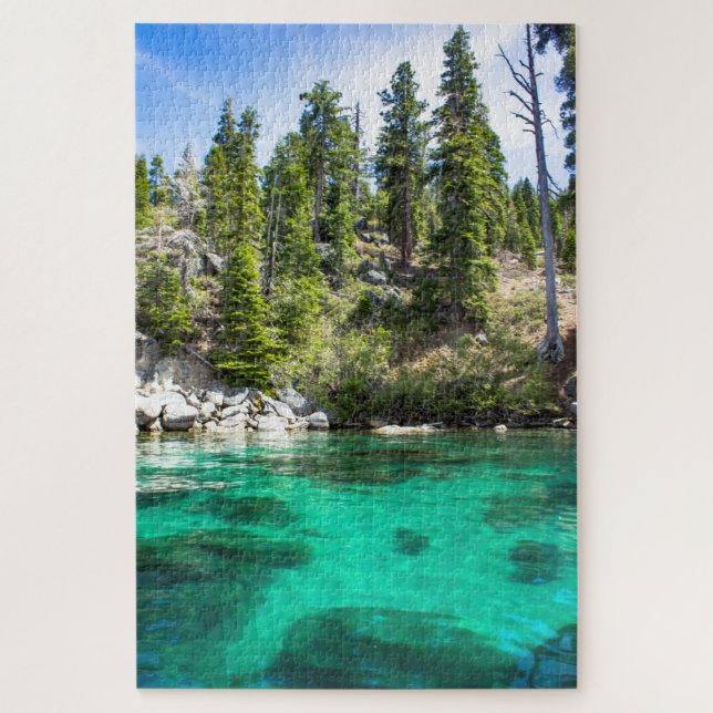 Schwieriges Tahoe Souvenier Puzzle (Vertikal)