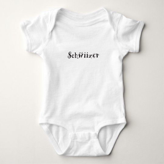 Schwiizer Baby Strampler