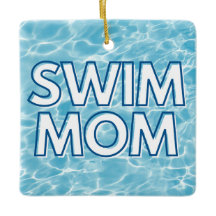 Schwimm-Mama-Weihnachtsdekoration