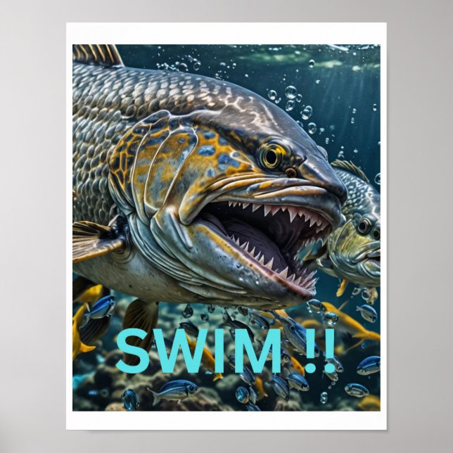 Schwimm! Poster (Vorne)