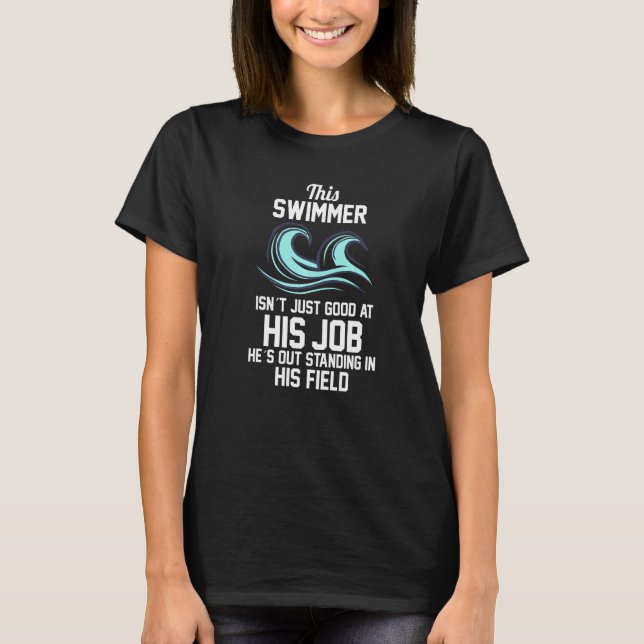 Schwimmbad 1 T-Shirt (Vorderseite)