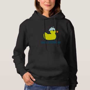 Schwimmbad Bewacht I Rubber Duck Schwimmbad Gelb Hoodie