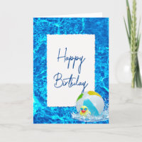 Schwimmbad Geburtstag