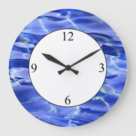 Schwimmbad Große Wanduhr