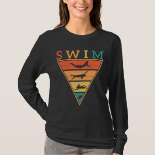 Schwimmbad Hobby Innenpool Außenpool Rettungsschwi T-Shirt