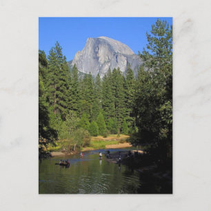 Schwimmbad im Yosemite Nationalpark Postkarte