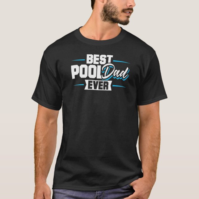 Schwimmbad Instandhaltung Instandsetzung Typ für d T-Shirt (Vorderseite)