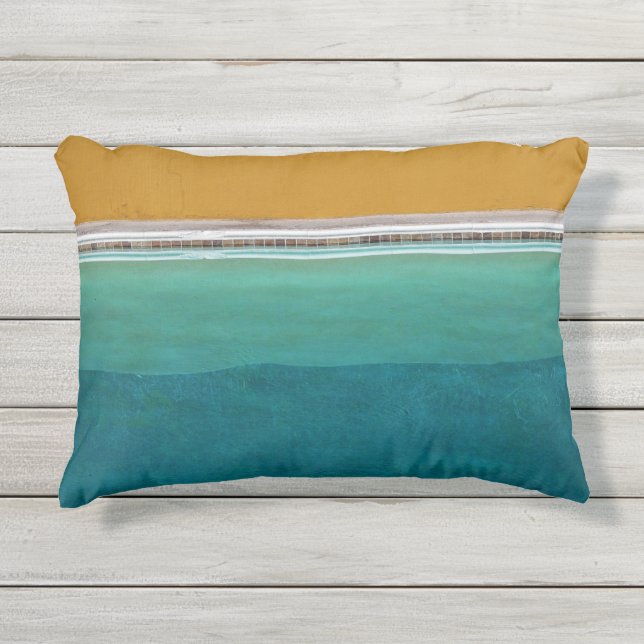 Schwimmbad Kissen Für Draußen (Vorderseite)