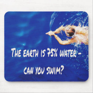 Schwimmbad Liebe Schwimmbad Mousepad
