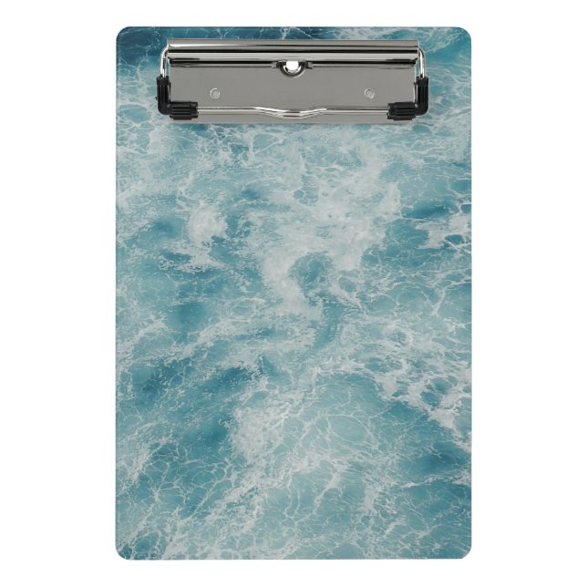 Schwimmbad Mini Klemmbrett (Vorderseite)