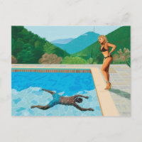 Schwimmbad mit 2 Stühlen