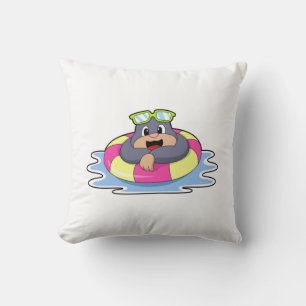 Schwimmbad mit Schwimmring.PNG Kissen