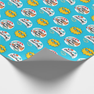Schwimmbad Party - Geburtstagsgeschmack Geschenkpapier